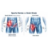 Physiotherapist treating groin pain in patient at Corefit Physiocare Vaishali